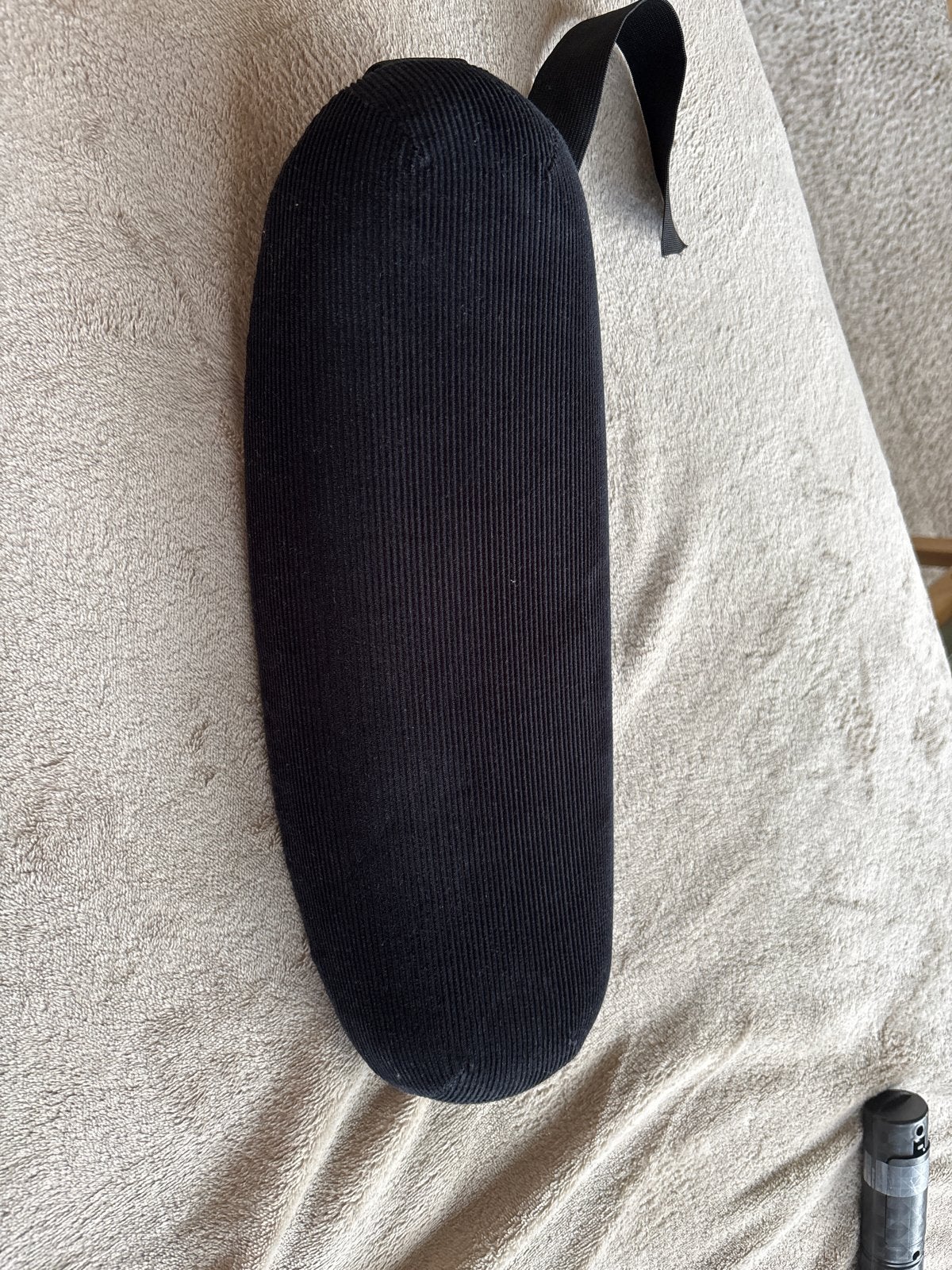 McKenzie Superrol met riem - rugkussen - lendenkussen, Ophalen, Zo goed als nieuw, Massagestoel of Kussen