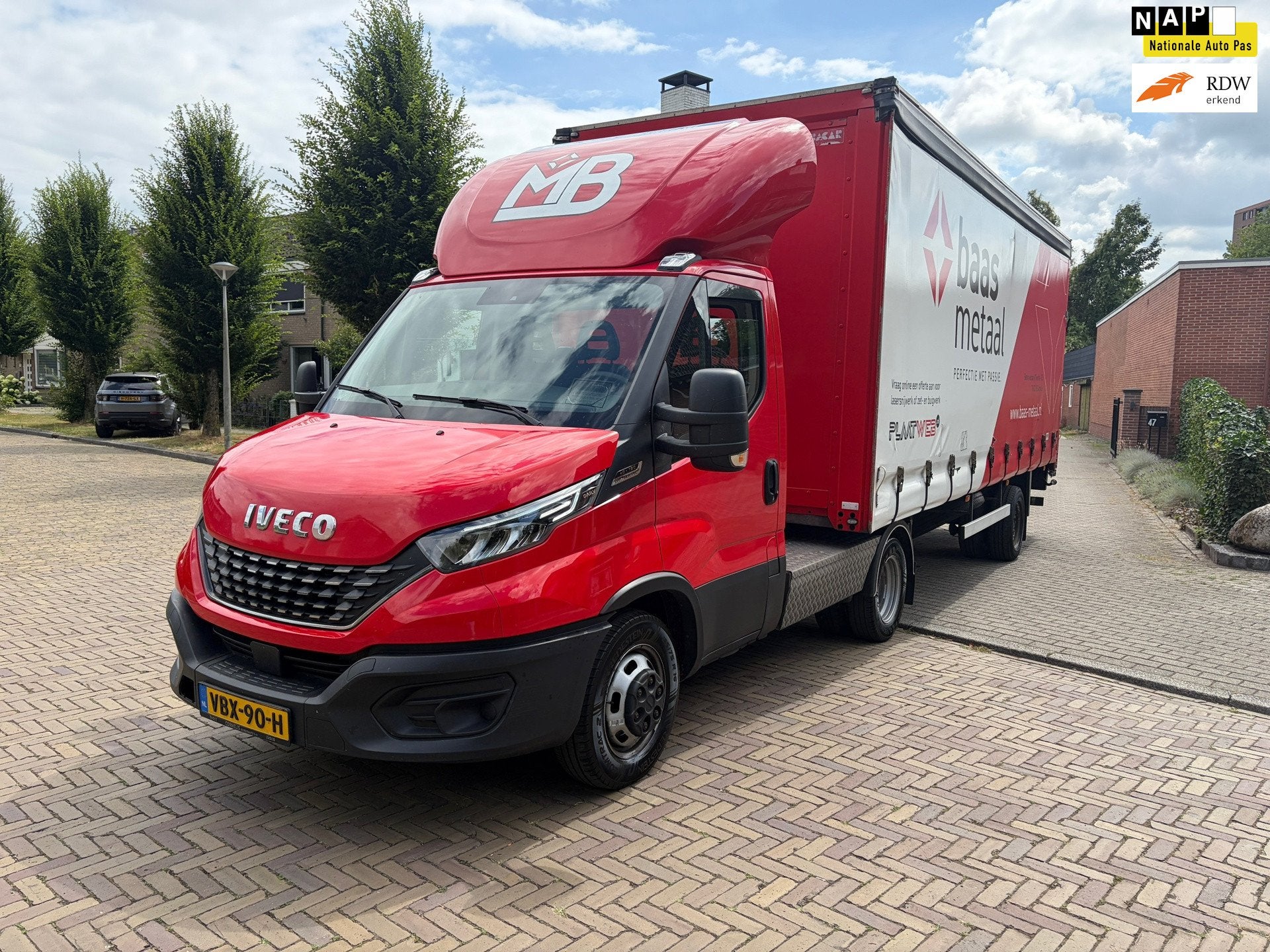 Iveco 40C18 3.0 180 pk Aut BE trekker +Veldhuizen P38-1, Auto's, Automaat, Gebruikt, Euro 6, 4 cilinders