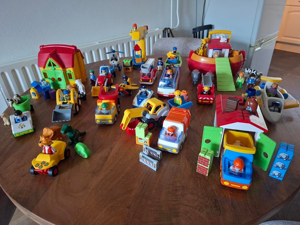 Grote Playmobil 1.2.3 collectie, Ophalen of Verzenden, Gebruikt, Jongen of Meisje