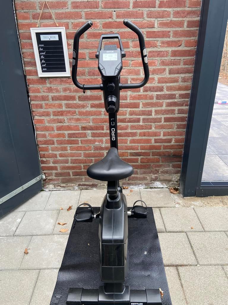 Kettler Giro C1 Hometrainer, Sport en Fitness, Fitnessapparatuur, Ophalen, Gebruikt, Metaal, Benen