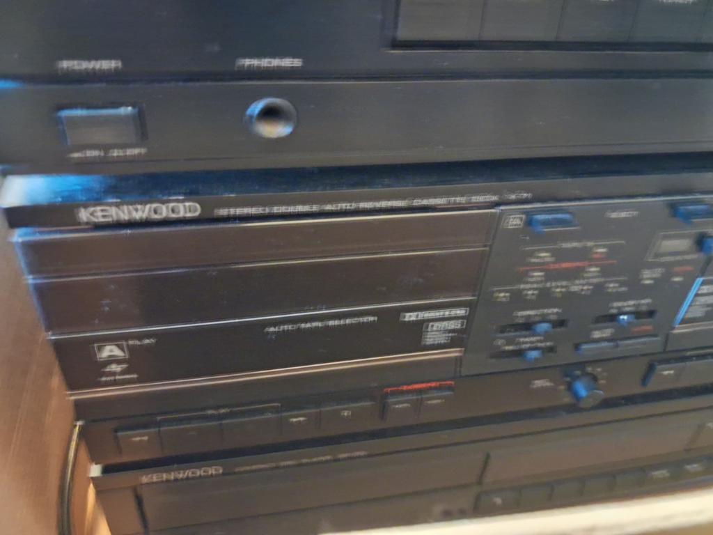 Kenwood Stereoset Compleet met Versterker en CD-speler, Overige merken, Gebruikt, Tuner of Radio, Losse componenten