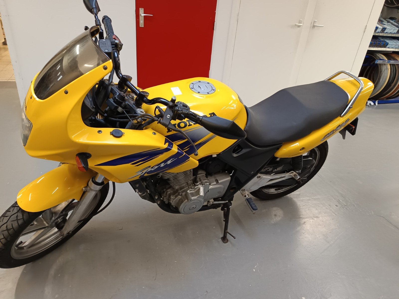 Honda CB500S, Motoren, 2 cilinders, Sportuitlaat, Gebruikt, Minimaal motorrijbewijs A2