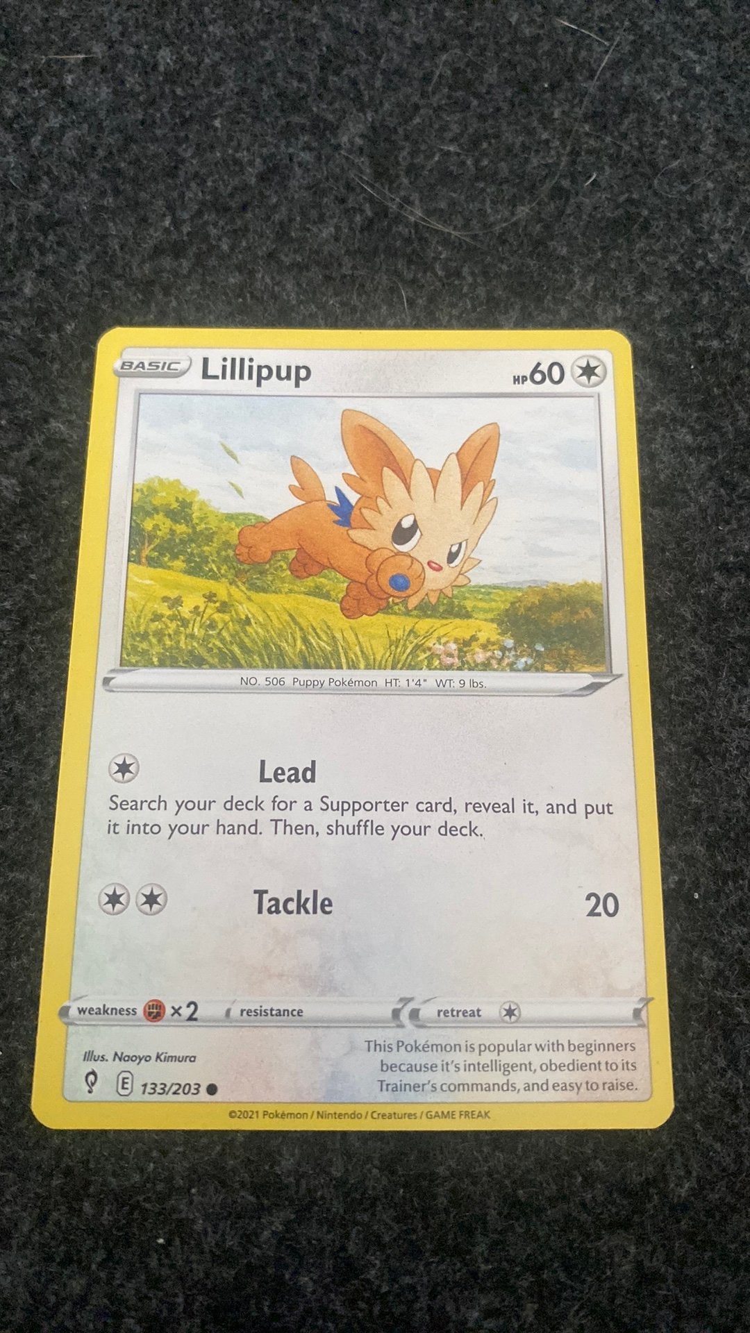 Evolving skies Lillipup common - 133/203, Ophalen of Verzenden, Zo goed als nieuw