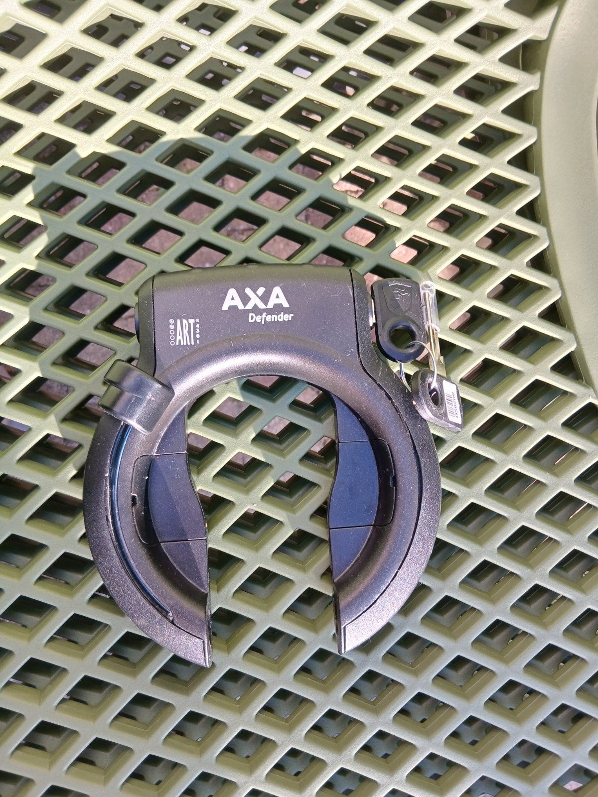 AXA Defender ART 2 Ringslot, Fietsen en Brommers, Fietsaccessoires | Fietssloten, Ophalen of Verzenden, Nieuw, Ringslot