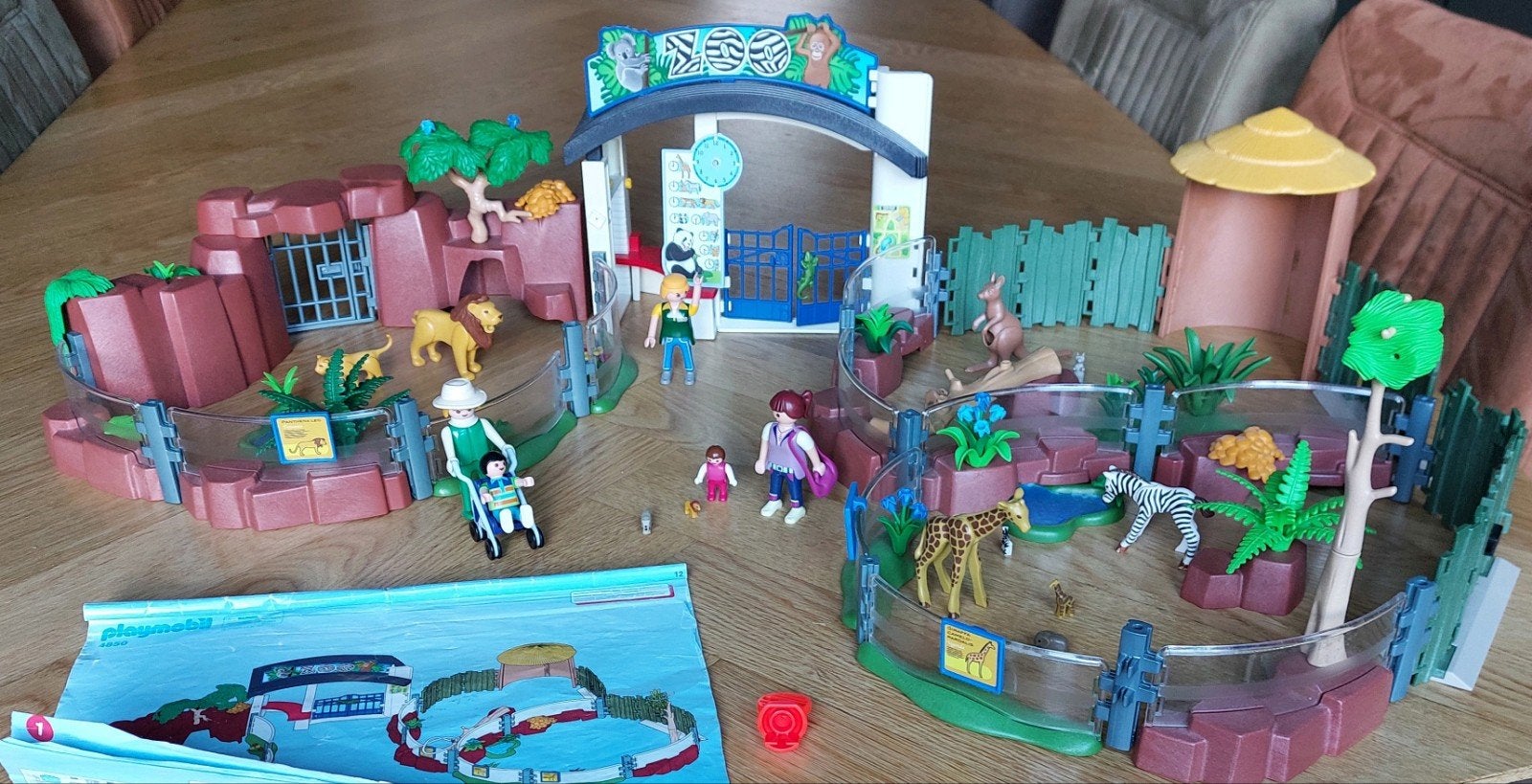Playmobil 4850 – Grote Dierentuin – Met boekje, Ophalen, Gebruikt