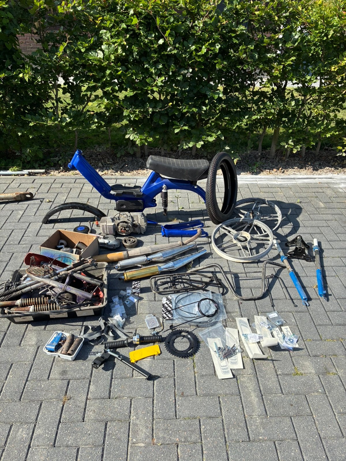 Puch maxi s in onderdelen, Ophalen, Zo goed als nieuw