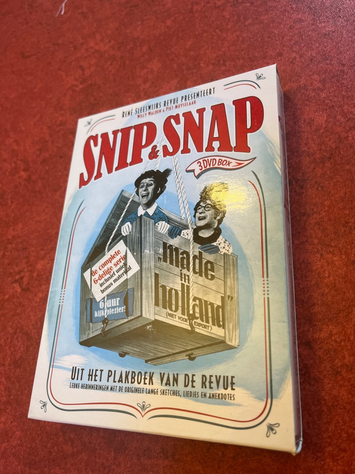 Snip & Snap 3 DVD Box - Uit het plakboek van de revue, Alle leeftijden, Nederlands, Komedie, Complete serie