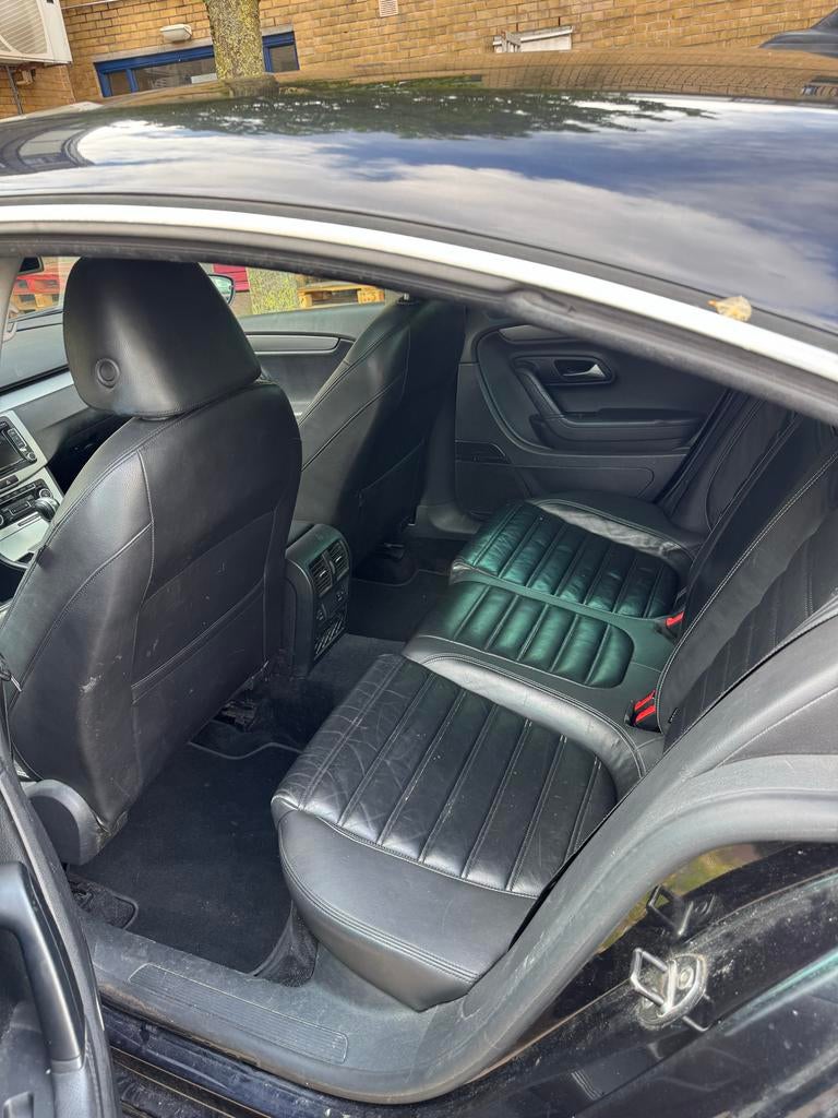 Volkswagen Passat CC 2.0TDI 125KW 6-DSG 4MOT. 2011 Zwart, Auto's, Volkswagen, Automaat, Euro 5, Passat CC, Zwart