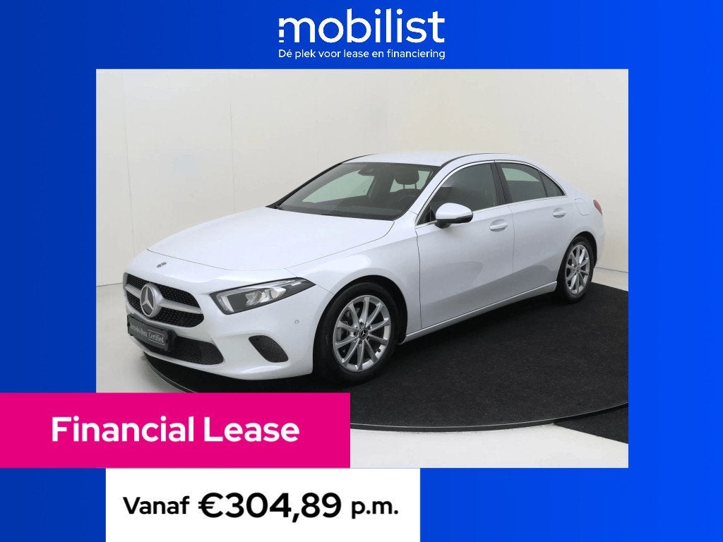 Mercedes-Benz A-Klasse 180 Advantage (bj 2020, automaat), 136 pk, Gebruikt, 4 cilinders, Wit