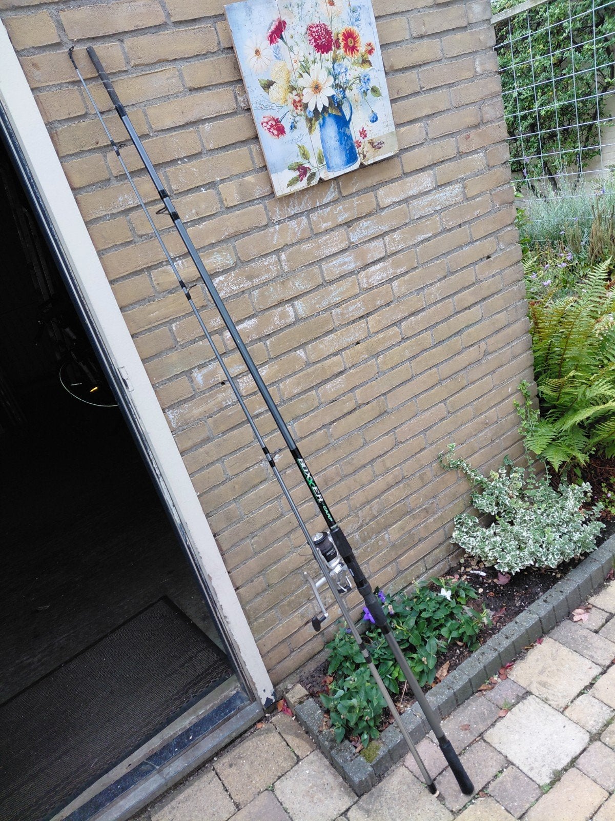 SPRO Boxer Carp Werphengel met Molen en Steunen, Ophalen, Zo goed als nieuw, Werphengel
