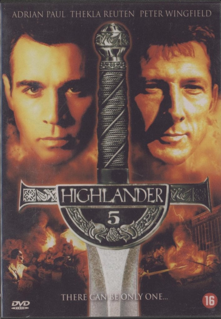 55) Highlander 5: met Adrian Paul en Thekla Reuten, Cd's en Dvd's, Vanaf 16 jaar, Ophalen of Verzenden, Gebruikt, Fantasy