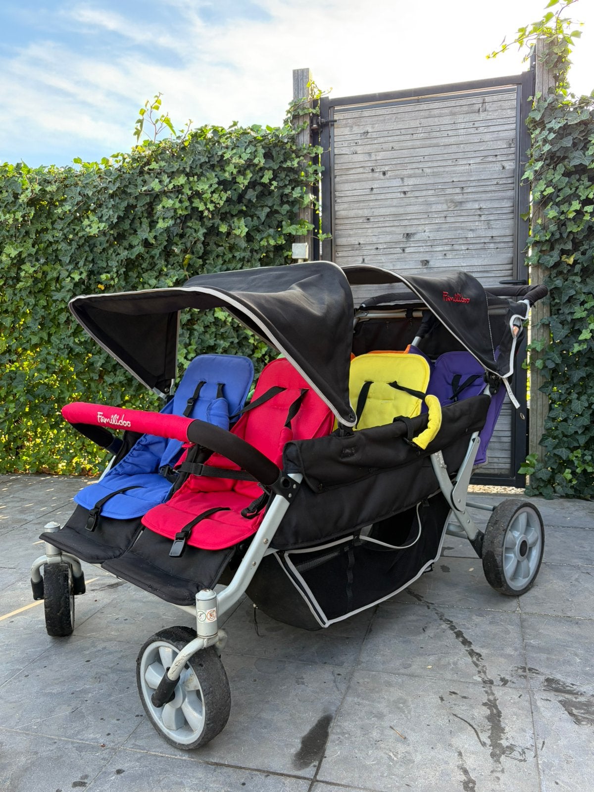 Familidoo 6-zits kinderwagen