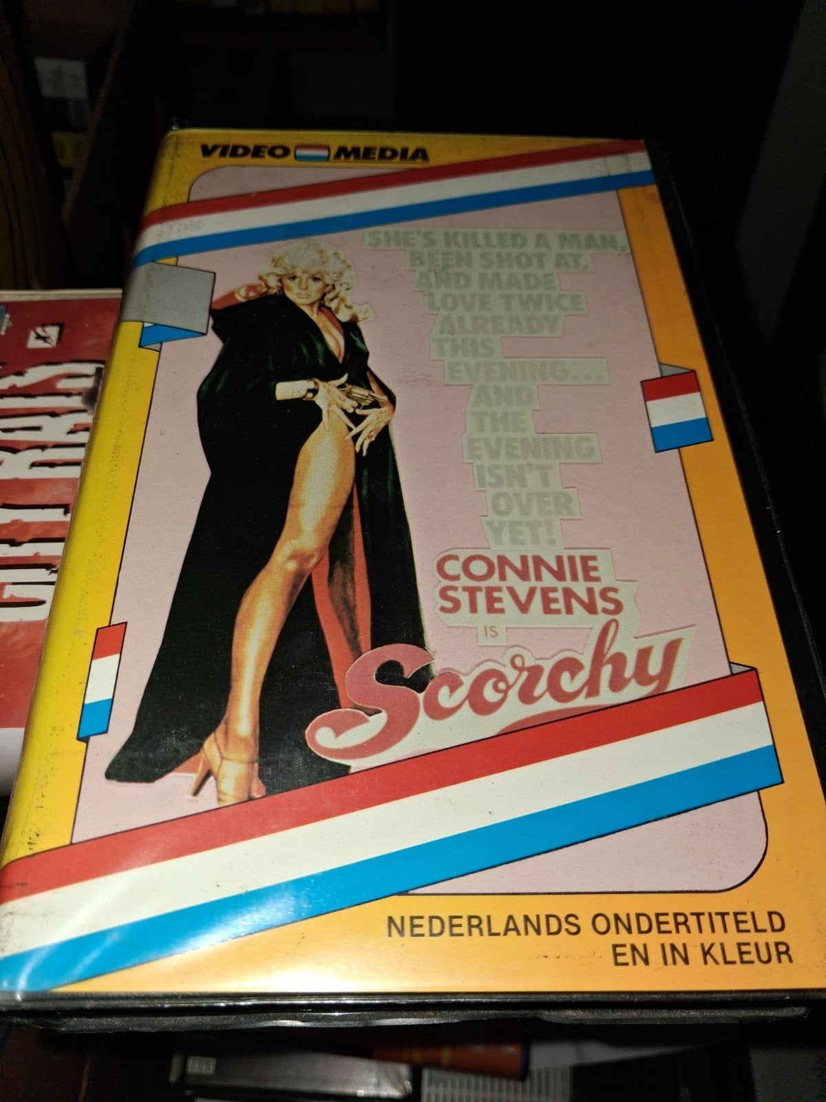 Betamax ex-rental  - Scorchy, Vanaf 16 jaar, Ophalen of Verzenden, Gebruikt, Horror