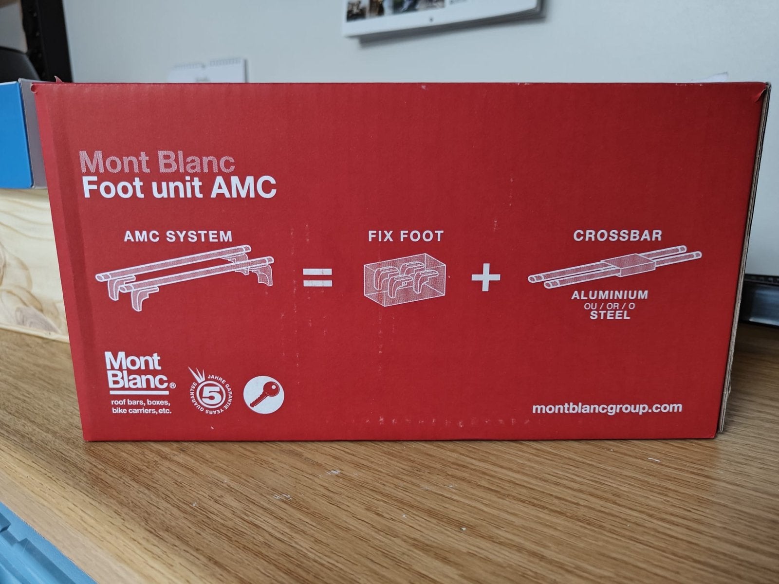 Mont Blanc AMC Foot Unit Dakdragers - Zo goed als nieuw, Ophalen of Verzenden, Zo goed als nieuw