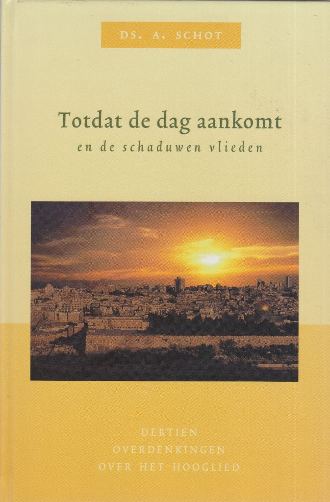 DS.A.SCHOT - TOTDAT DE DAG AANKOMT en de schaduwen vlieden, Boeken, Ophalen of Verzenden, Gelezen
