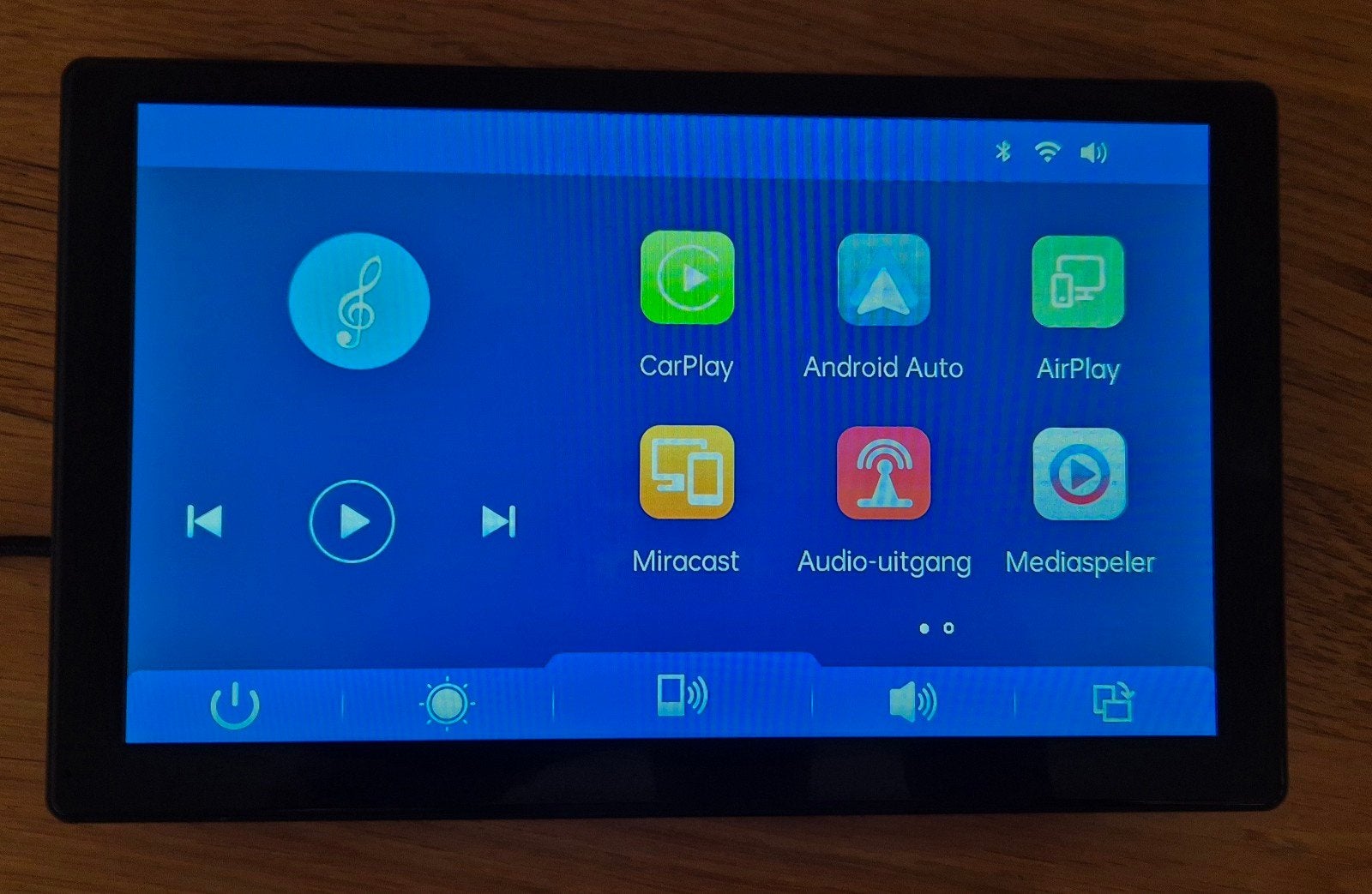 Carplay Android auto radio 9 inch draadloze, Ophalen of Verzenden, Nieuw