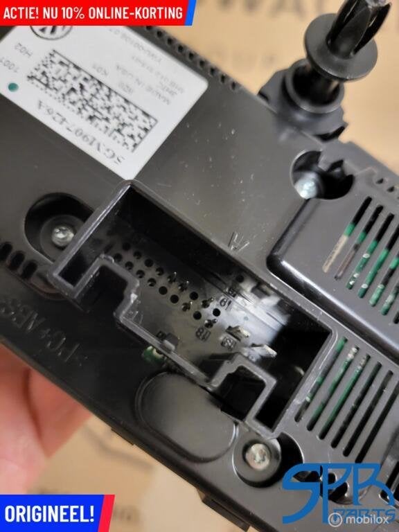 VW GOLF 7 Climatronic paneel 5GM907426A CLIMATE CONTROL UNIT, Gebruikt, Volkswagen, Ophalen of Verzenden, Volkswagen