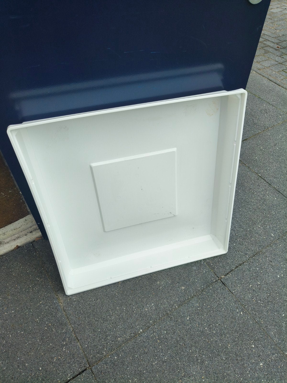 Lekbak wasmachine, Ophalen, Gebruikt