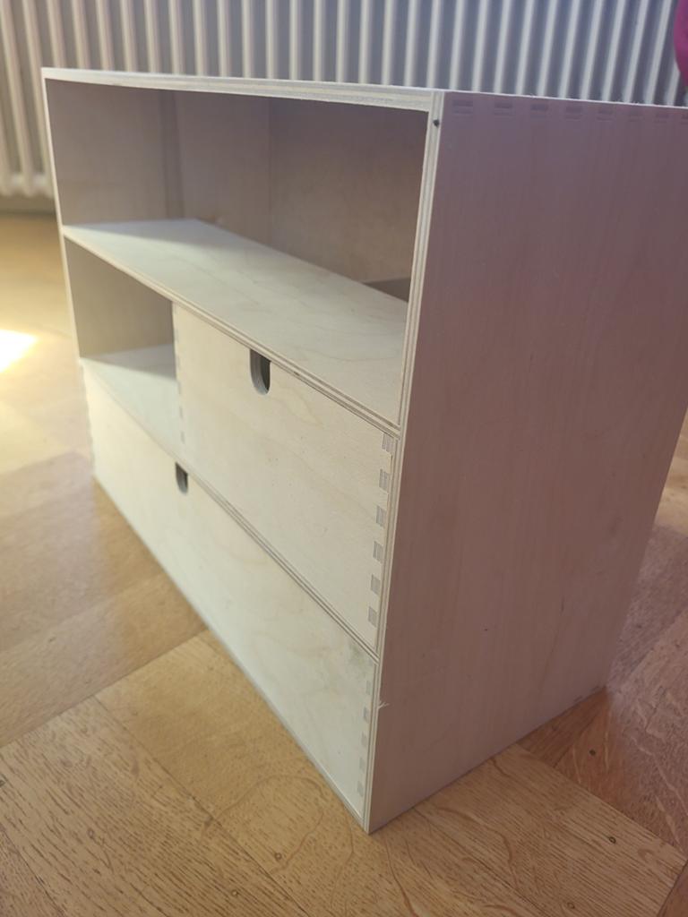 Ikea Houten Opbergkastje met Lades en Vakken, Doe-het-zelf en Verbouw, Kratten en Dozen, Ophalen, Gebruikt, Minder dan 35 cm