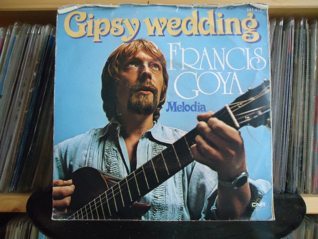 7" Single Francis Goya - Gipsy Wedding / Melodia, Gebruikt, 7 inch, Ophalen of Verzenden, Pop
