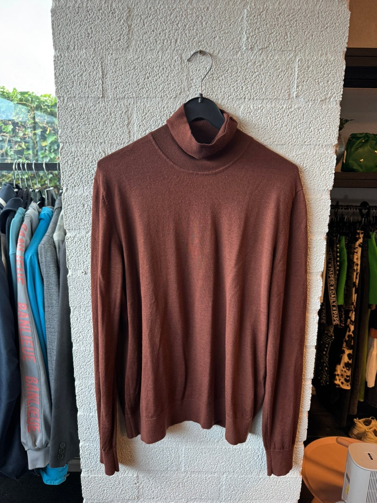 Samsoe samsoe coltrui maat XL heren bruin, Ophalen of Verzenden, Zo goed als nieuw, Maat 56/58 (XL), Bruin