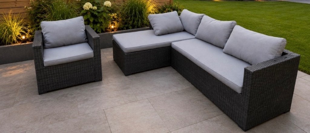 Zitkussen grijs en als nieuw, Tuin en Terras, Ophalen, Nieuw