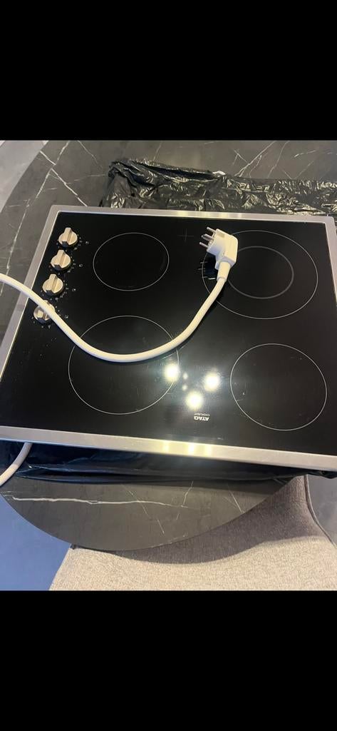 ATAG keramische kookplaat, Witgoed en Apparatuur, Kookplaten, Keramisch, Zo goed als nieuw, Inbouw, 4 kookzones