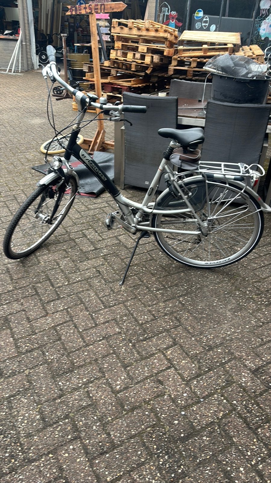 Batavus Compass damesfiets, 53 tot 56 cm, Ophalen, Zo goed als nieuw, Versnellingen