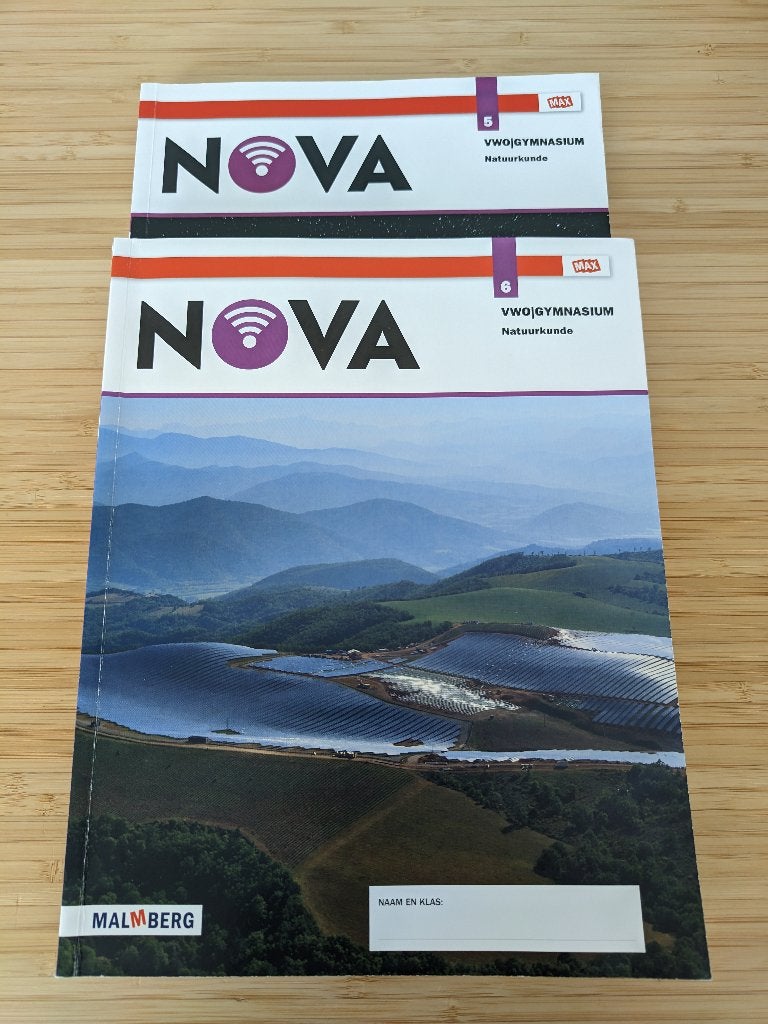 Nova natuurkunde vwo 6 en vwo 5 (ook apart kopen mogelijk), Boeken, Schoolboeken, Zo goed als nieuw, Natuurkunde, VWO, Ophalen of Verzenden