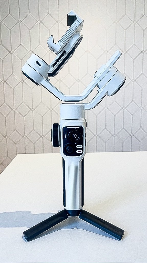 Zhiyun Smooth 5S Gimbal Stabilisator (voor iPhone / Android), 125 cm of minder, Gimbal, Zo goed als nieuw, Zhiyun