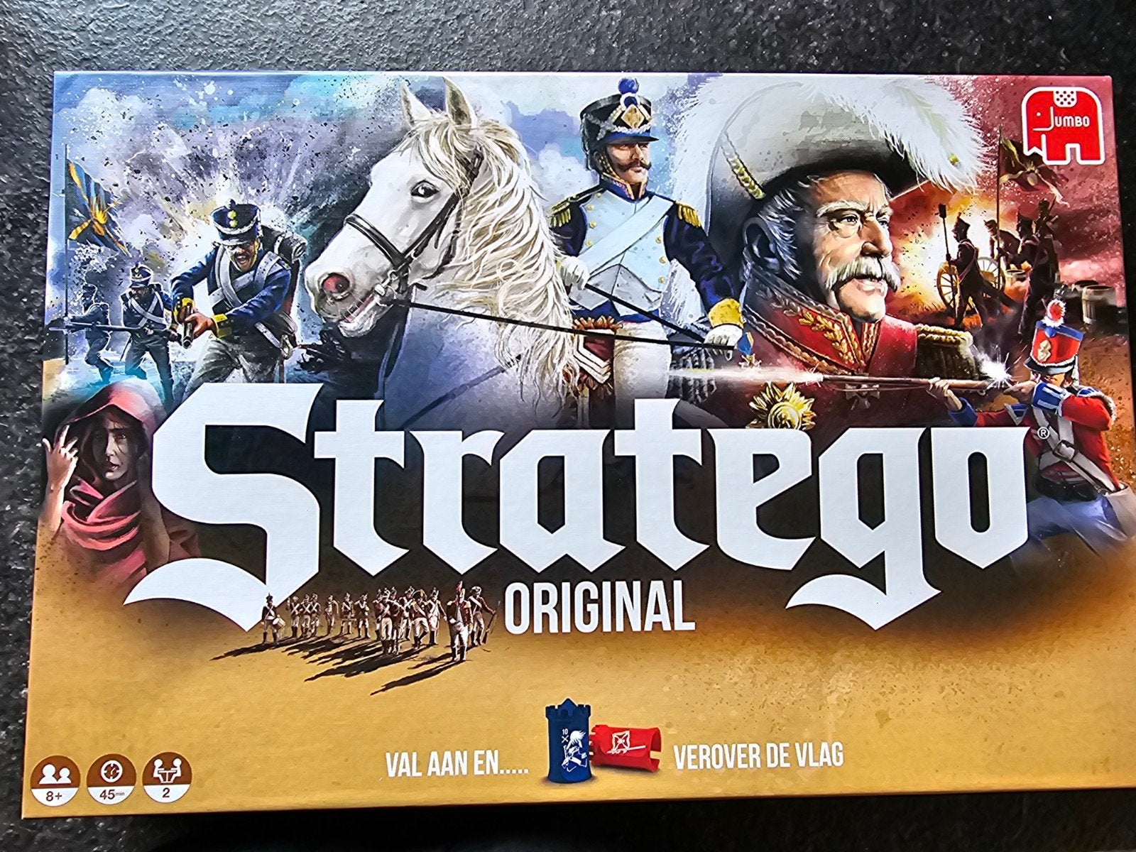 Stratego orginal nieuw staat, Hobby en Vrije tijd, Gezelschapsspellen | Bordspellen, Ophalen, Zo goed als nieuw, Jumbo spellen