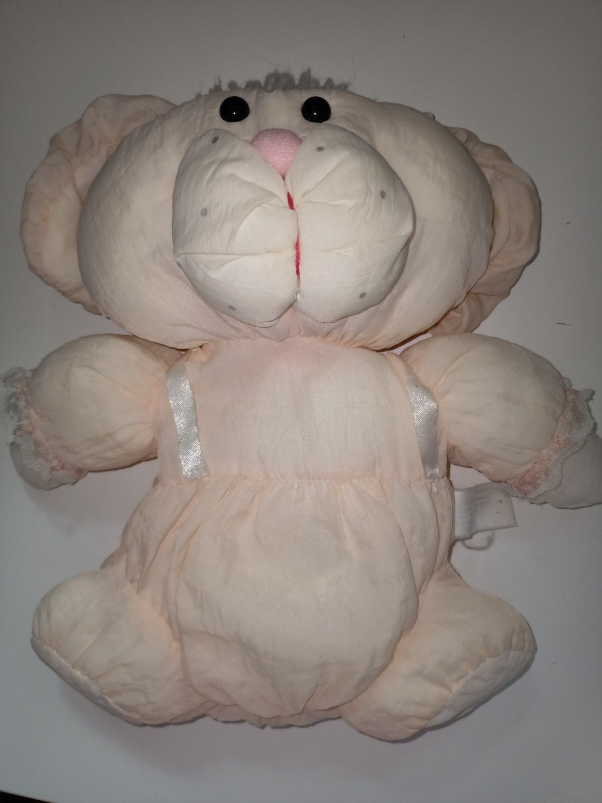 Vintage hond, konijn puffalump., Gebruikt, Overige merken, Beer, Ophalen of Verzenden