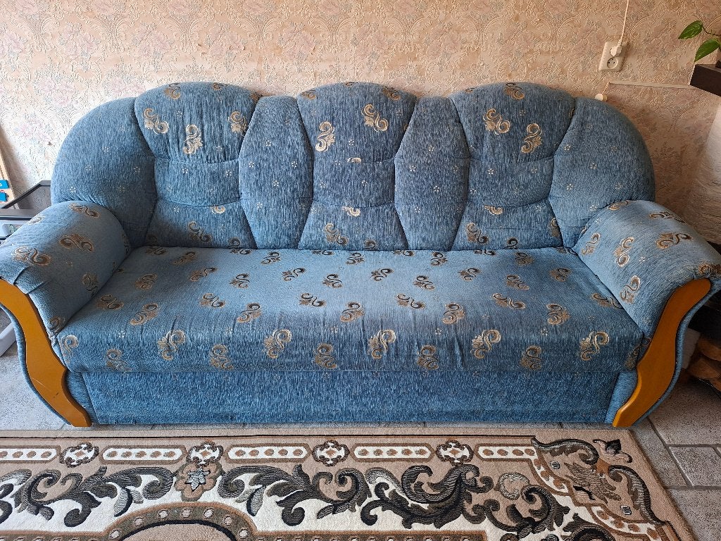 Nette 3 en 2-zitsbank | Comfortabel | Goede staat, Huis en Inrichting, Banken | Bankstellen, Ophalen, Overige maten, 75 tot 100 cm