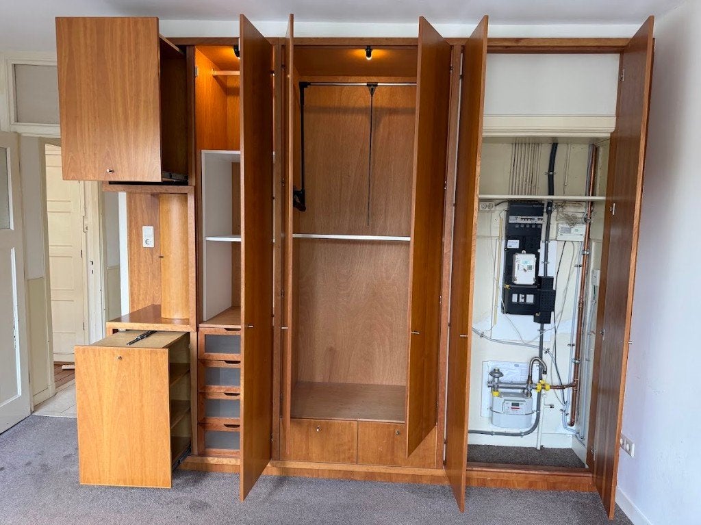 Kleding kast eiken, Gebruikt, 200 cm of meer, Eikenhout, 200 cm of meer