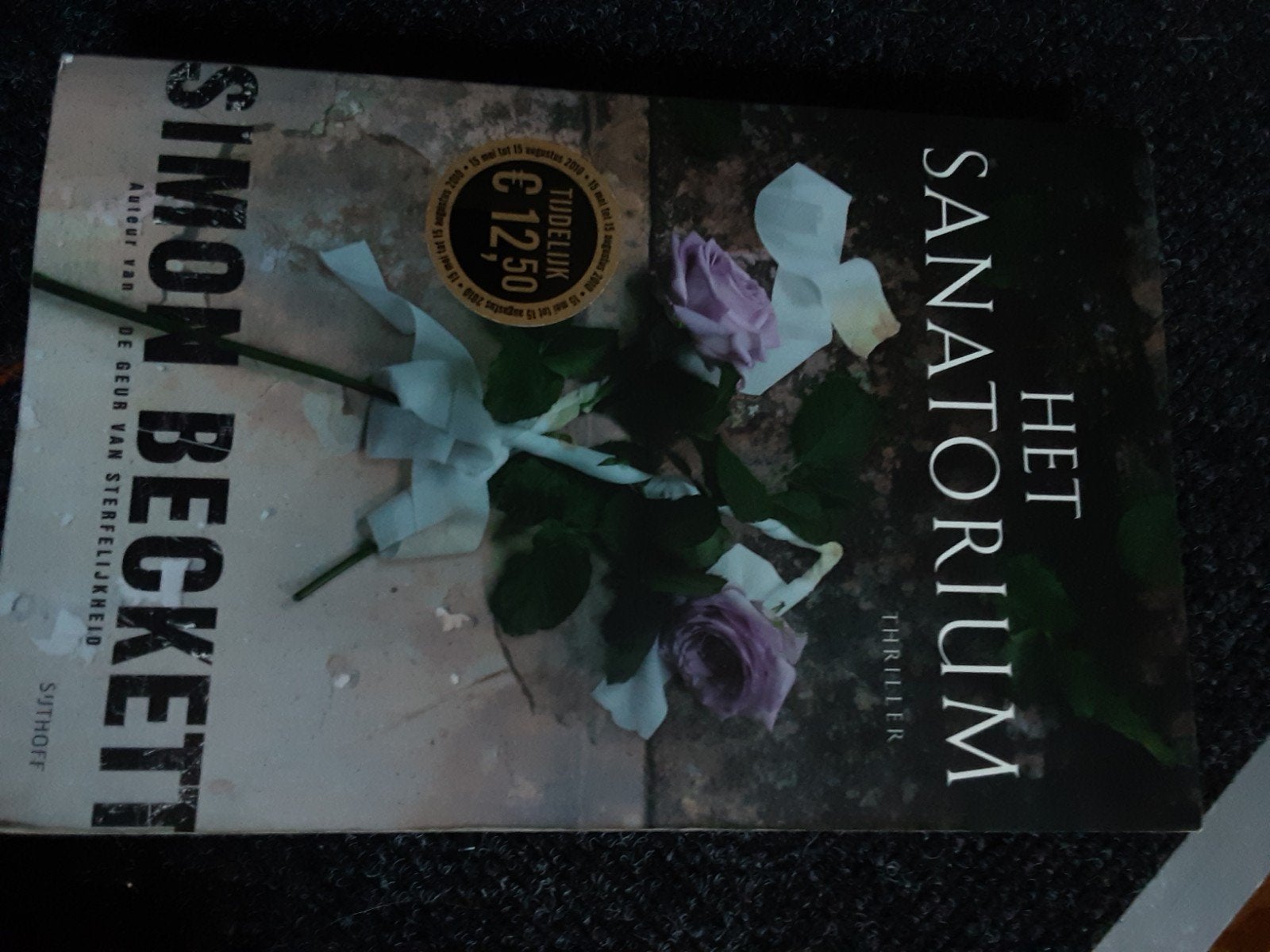 Het Sanatorium - Simon Beckett (Thriller), Boeken, Ophalen of Verzenden, Gelezen, Simon Beckett, Nederland