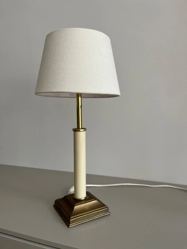 Vintage tafellamp, Ophalen of Verzenden, Zo goed als nieuw, Klassiek