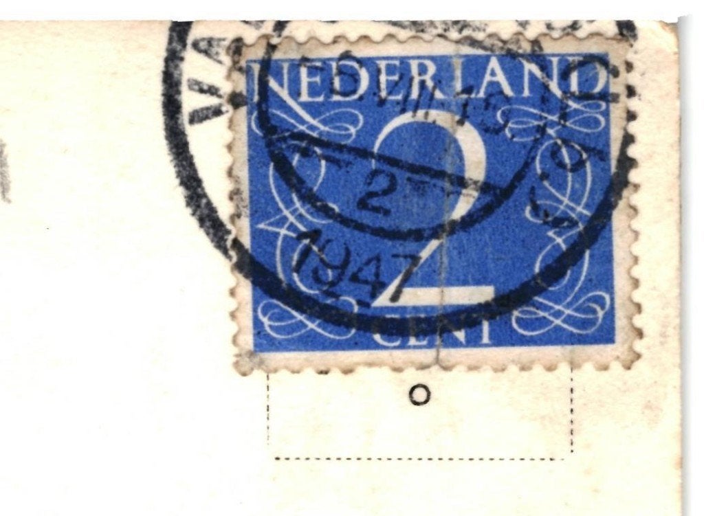 968074	Valkenburg	Geulgezicht	1947	Gelopen met zegel, Ophalen of Verzenden, 1940 tot 1960, Gelopen, Limburg
