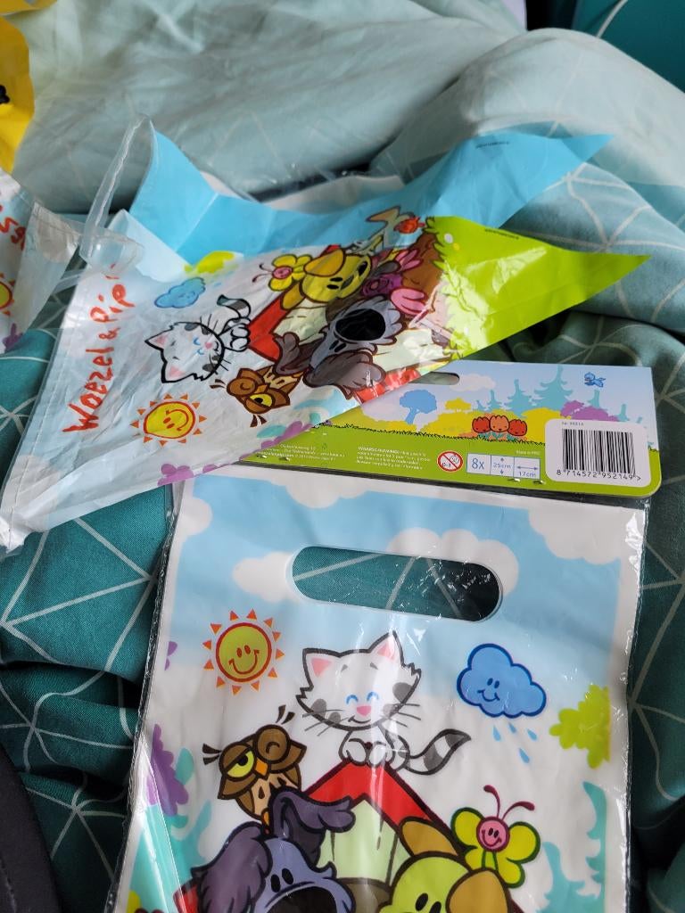 Woezel en pip nieuw zakjes, Hobby en Vrije tijd, Feestartikelen | Verhuur, Ophalen of Verzenden, Nieuw