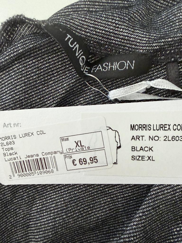 Tunique Fashion shirt NIEUW XL, Kleding | Dames, Zwart, Maat 46/48 (XL) of groter, Nieuw, Ophalen of Verzenden