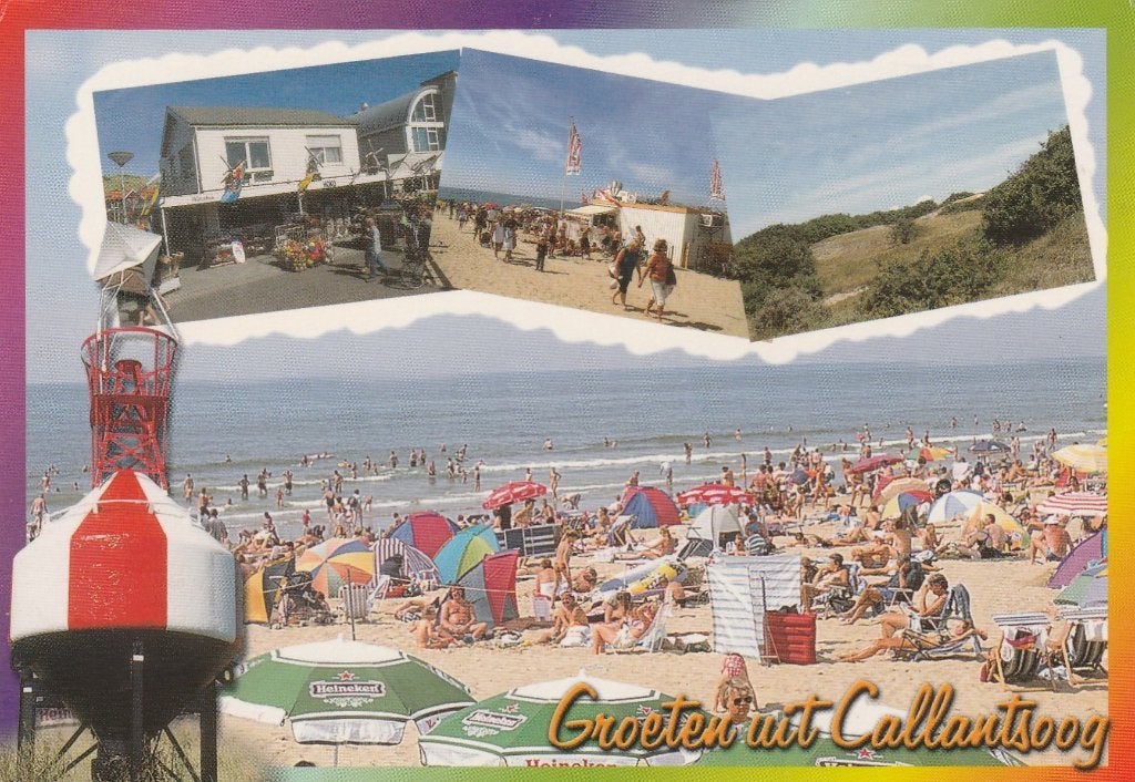 CALLANTSOOG Winkel Duin Strand Groeten, Verzamelen, Verzenden, 1980 tot heden, Gelopen, Noord-Holland
