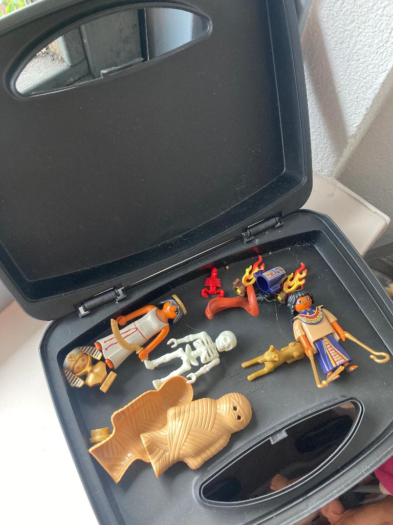 9542 playmobil Egypte Farao meeneemkoffer koffertje set zgan, Kinderen en Baby's, Speelgoed | Playmobil, Ophalen of Verzenden