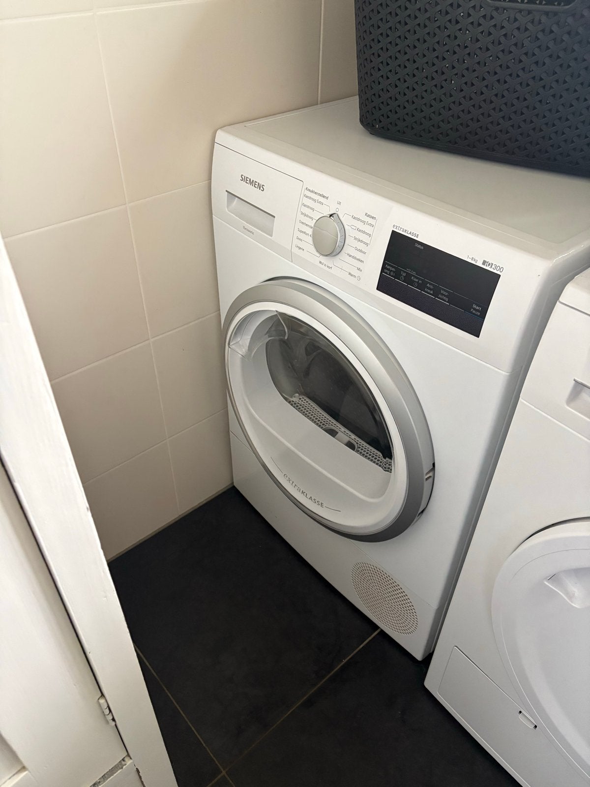 Siemens extraKlasse iQ300 Condensdroger 1-8kg, 6 tot 8 kg, Ophalen of Verzenden, Zo goed als nieuw, Voorlader