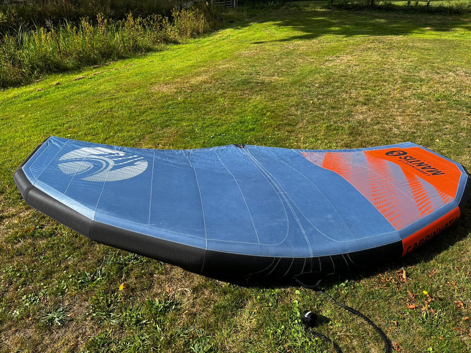 Cabrinha Mantis 5.0 m2, Ophalen of Verzenden, Zo goed als nieuw, Wingsurf-wing