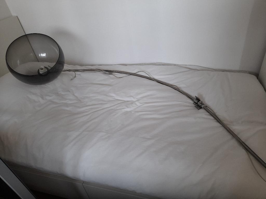 Design chroom wandlamp, Huis en Inrichting, Lampen | Wandlampen, Ophalen of Verzenden, Zo goed als nieuw, Metaal, Italiaans design