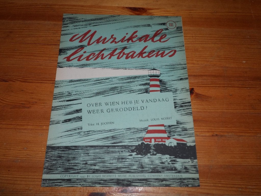 Over wien heb je vandaag weer geroddeld - noiret, Piano, Gebruikt, Ophalen of Verzenden, Artiest of Componist