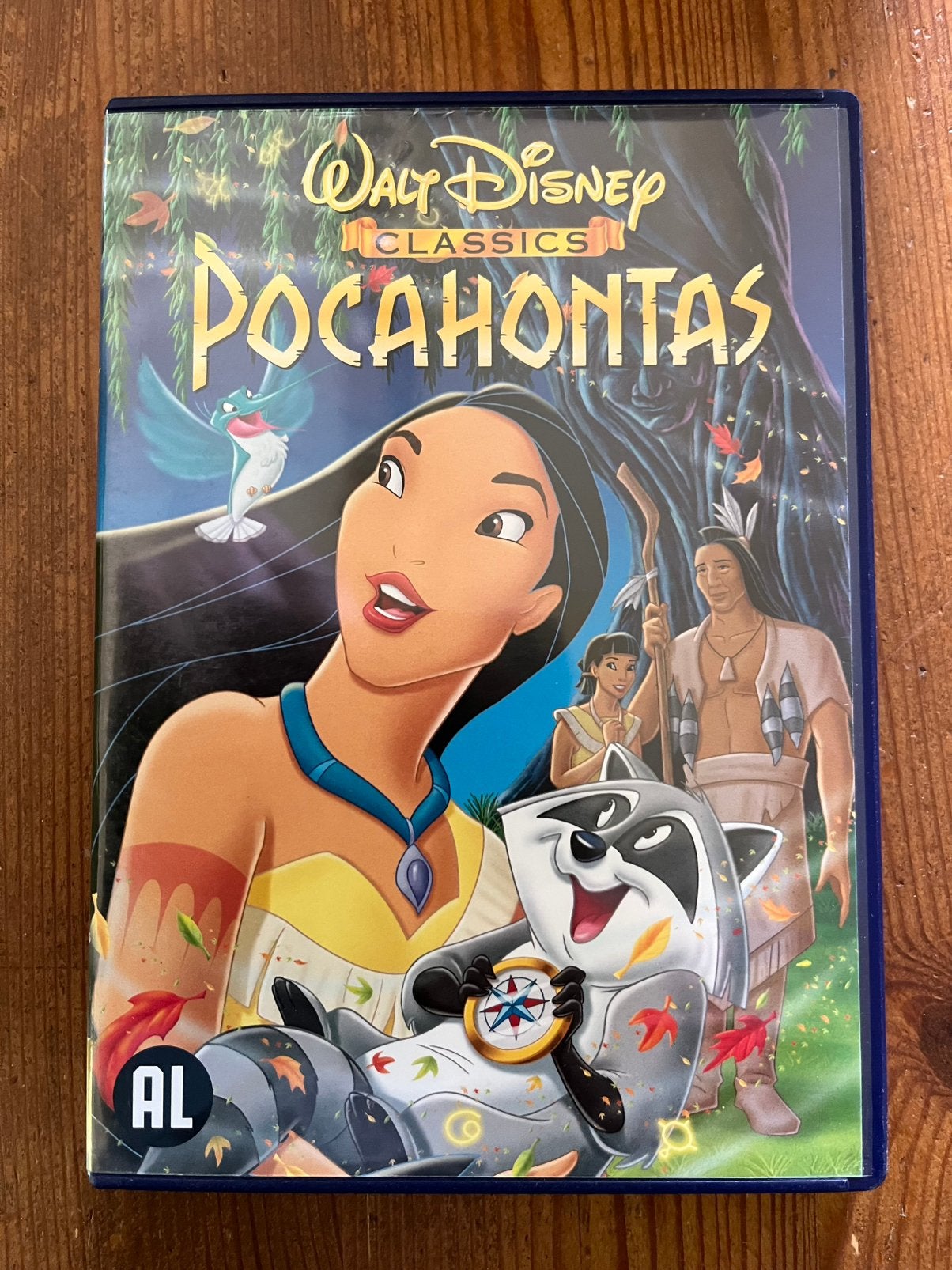 Walt Disney Classics Pocahontas DVD, Avontuur, Gebruikt, Alle leeftijden, Ophalen of Verzenden