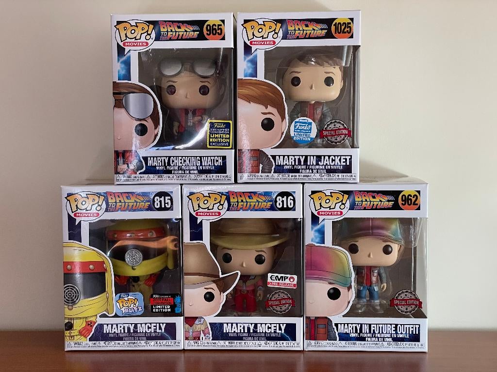 Funko POP! Vinyl Back to the Future (Marty McFly, Disney), Ophalen of Verzenden, Nieuw, Film, Actiefiguur of Pop