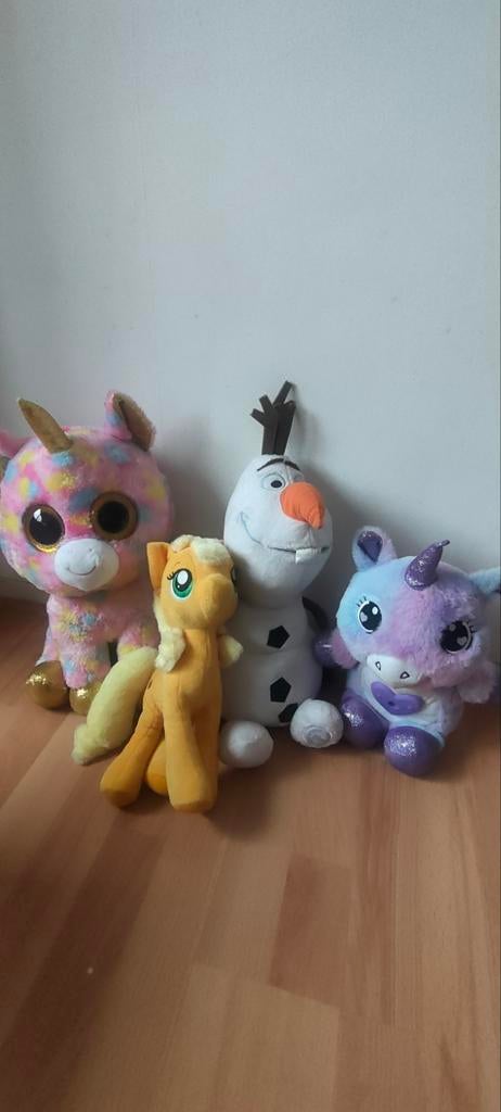 4 grote knuffels, Ophalen of Verzenden, Zo goed als nieuw, Jongen of Meisje