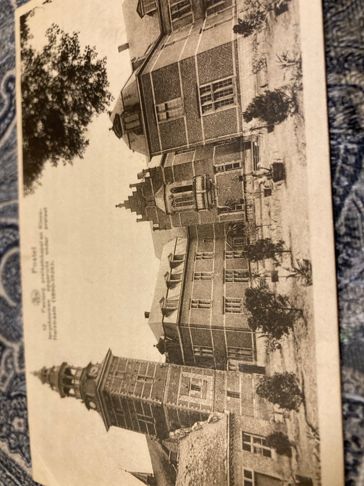 Collectie van 6 oude Belgische ansichtkaarten, Verzamelen, Ophalen of Verzenden, 1920 tot 1940, Gelopen, West-Vlaanderen