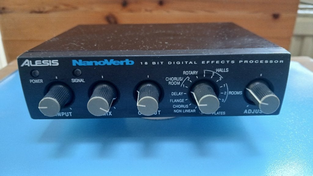 Alesis NanoVerb Effects Processor, Ophalen of Verzenden, Gebruikt, Delay of Echo